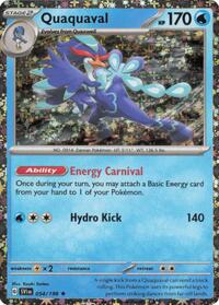 Quaquaval - 054/198 (Sparkle Holo) (054/198) [Miscellaneous Cards and Products]