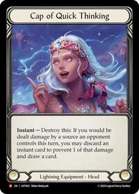 Cap of Quick Thinking (AST003) [Armory Deck Aurora]