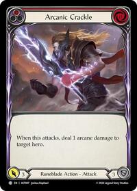 Arcanic Crackle (Red) (AST007) [Armory Deck Aurora]