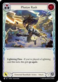 Photon Rush (Red) (AST012) [Armory Deck Aurora]