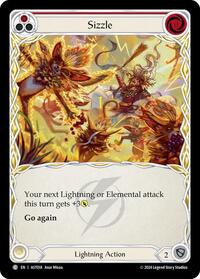Sizzle (Red) (AST018) [Armory Deck Aurora]
