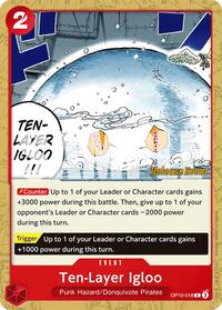 Ten-Layer Igloo (OP10-018) [Royal Blood Release Event Cards]