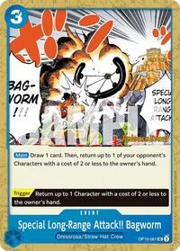 Special Long-Range Attack!! Bagworm (OP10-061) [Royal Blood Release Event Cards]
