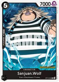 Sanjuan.Wolf (OP10-084) [Royal Blood Release Event Cards]