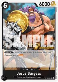 Jesus Burgess (OP10-085) [Royal Blood Release Event Cards]
