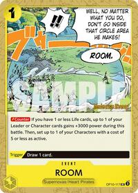 ROOM (OP10-117) [Royal Blood Release Event Cards]