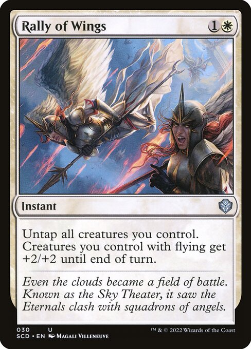 Rally of Wings (30) [Starter Commander Decks]