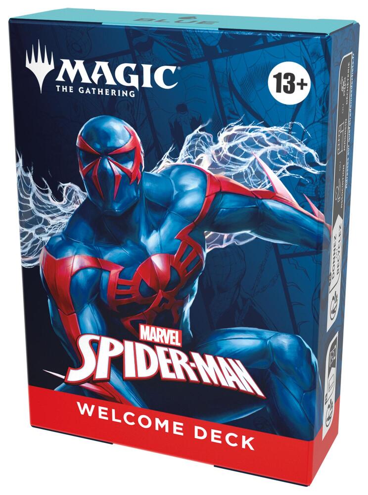 Marvels Spider Man Welcome Deck Blue