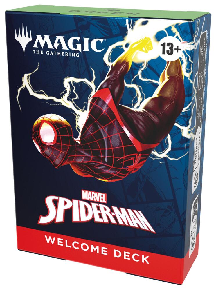 Marvels Spider Man Welcome Deck Green
