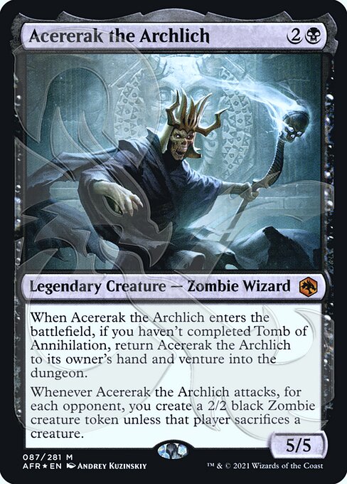 Acererak the Archlich (87a) [Adventures in the Forgotten Realms Promos]