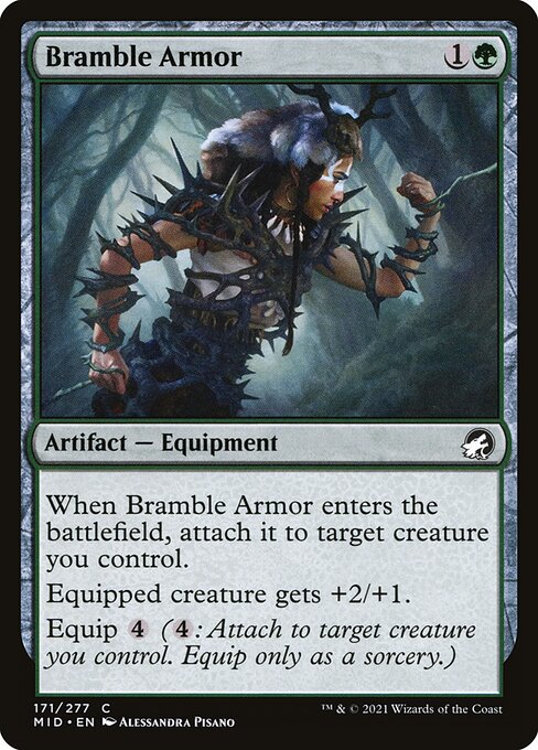 Bramble Armor (171) [Innistrad: Midnight Hunt]