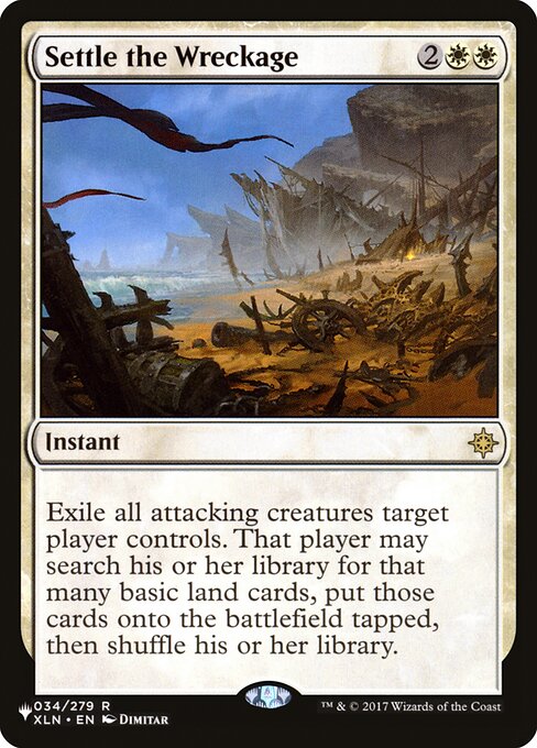 Settle the Wreckage (XLN-34) [The List]