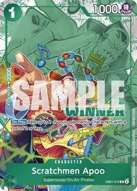Scratchmen Apoo (Winner Pack 2025 Vol. 2) (EB01-015) [One Piece Promotion Cards]