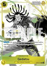 Gedatsu (Championship 2024 Top Player Pack Vol. 2) (OP05-102) [One Piece Promotion Cards]