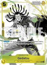 Gedatsu (Championship 2024 Finalist Card Set Vol. 2) (OP05-102) [One Piece Promotion Cards]
