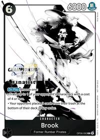 Brook (Championship 2024 Finalist Card Set Vol. 2) (OP06-092) [One Piece Promotion Cards]