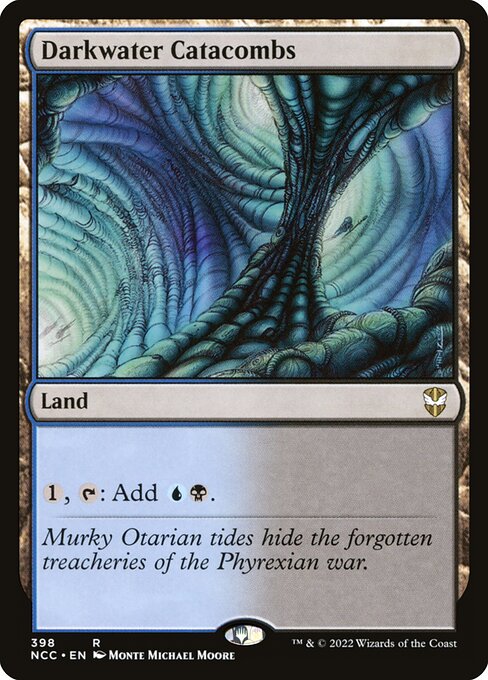 Darkwater Catacombs (398) [New Capenna Commander]
