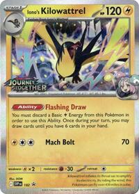Iono's Kilowattrel - 182 (Prerelease) (182) [SV Scarlet and Violet Promo Cards]