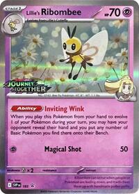 Lillie's Ribombee - 183 (Prerelease) (183) [SV Scarlet and Violet Promo Cards]