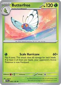 Butterfree (003/159) [SV09 Journey Together]