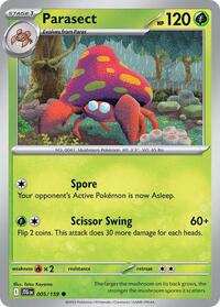 Parasect (005/159) [SV09 Journey Together]