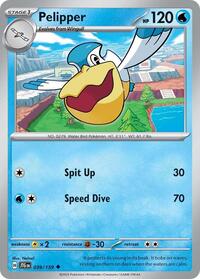 Pelipper (039/159) [SV09 Journey Together]