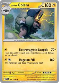 Alolan Golem (046/159) [SV09 Journey Together]