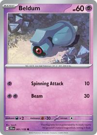 Beldum (061/159) [SV09 Journey Together]