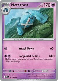 Metagross (063/159) [SV09 Journey Together]