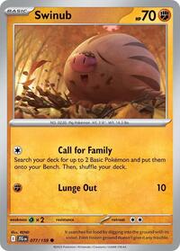 Swinub - 077/159 (077/159) [SV09 Journey Together]