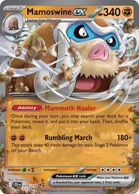 Mamoswine ex - 079/159 (079/159) [SV09 Journey Together]