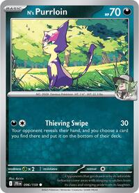 N's Purrloin (096/159) [SV09 Journey Together]