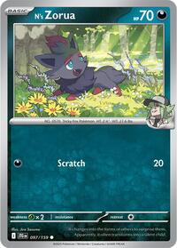 N's Zorua (097/159) [SV09 Journey Together]