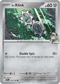 N's Klink (103/159) [SV09 Journey Together]
