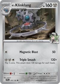 N's Klinklang (105/159) [SV09 Journey Together]