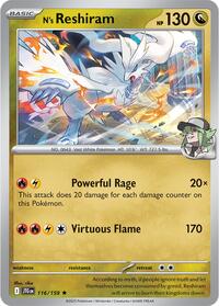N's Reshiram - 116/159 (116/159) [SV09 Journey Together]