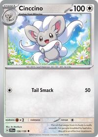 Cinccino (126/159) [SV09 Journey Together]