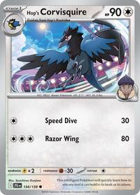 Hop's Corvisquire (134/159) [SV09 Journey Together]