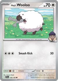 Hop's Wooloo - 135/159 (135/159) [SV09 Journey Together]