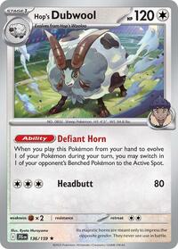 Hop's Dubwool (136/159) [SV09 Journey Together]