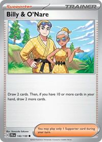 Billy & O'Nare (142/159) [SV09 Journey Together]