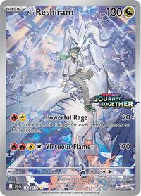 N's Reshiram - 167/159 (Journey Together Stamped) (167/159) [Miscellaneous Cards and Products]