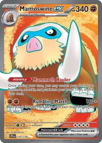 Mamoswine ex - 174/159 (174/159) [SV09 Journey Together]
