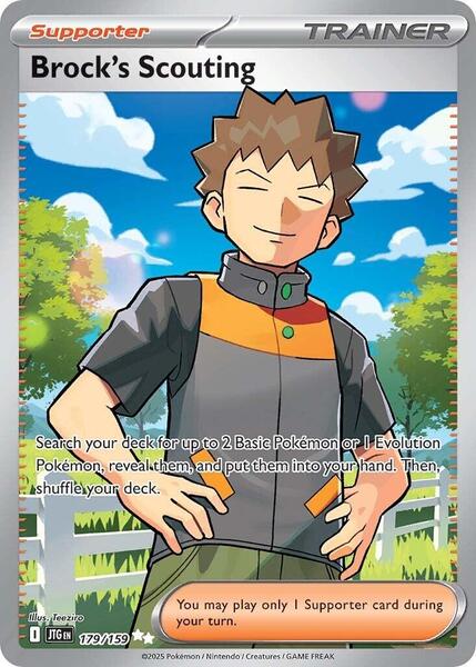 Brock's Scouting - 179/159 (179/159) [SV09 Journey Together]
