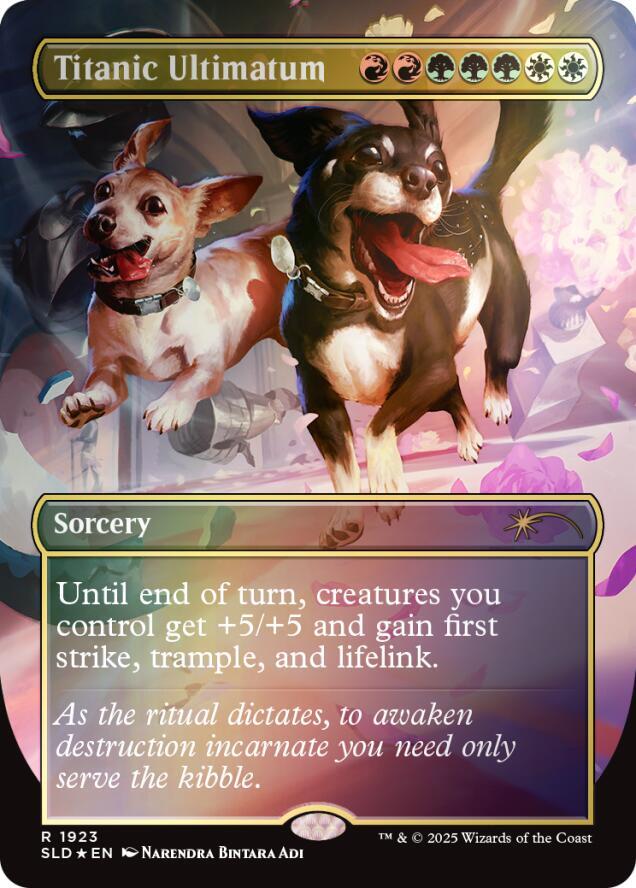 Titanic Ultimatum (1923) (Rainbow Foil) [Secret Lair Drop]