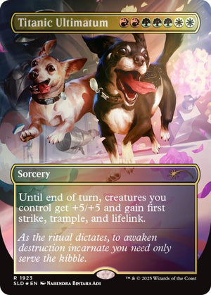 Titanic Ultimatum (1923) (Rainbow Foil) [Secret Lair Drop]