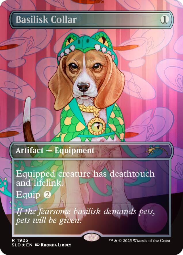 Basilisk Collar (1925) (Rainbow Foil) [Secret Lair Drop]