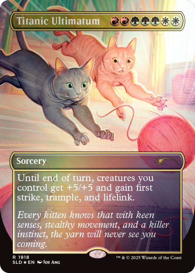 Titanic Ultimatum (1918) (Rainbow Foil) [Secret Lair Drop]