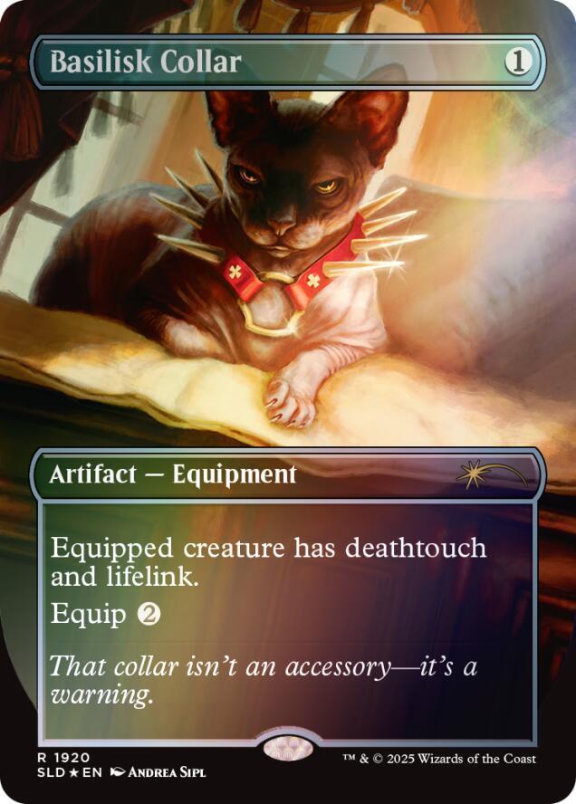 Basilisk Collar (1920) (Rainbow Foil) [Secret Lair Drop]