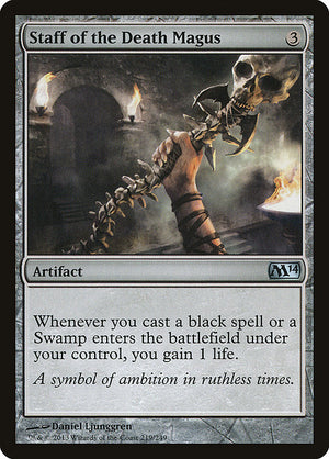 Staff of the Death Magus (219) [Magic 2014]